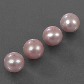 Achetez naturel 12.51ct Rose perle gems, Sphère / Boule, En provenance Chine chez GemSelect. En stock, livraison internationale!