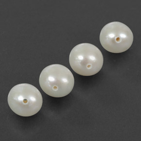 Achetez naturel ct Argent Blanc perle gems, Sphère / Boule, En provenance Chine chez GemSelect. En stock, livraison internationale!