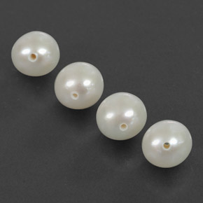 Achetez naturel ct Argent Blanc perle gems, Sphère / Boule, En provenance Chine chez GemSelect. En stock, livraison internationale!