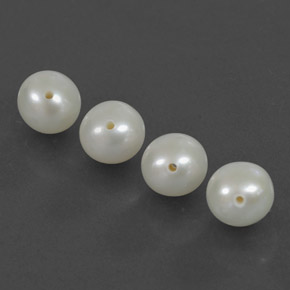 Achetez naturel ct Argent Blanc perle gems, Sphère / Boule, En provenance Chine chez GemSelect. En stock, livraison internationale!