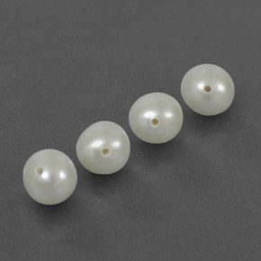 Achetez naturel ct blanc perle gems, sphère / boule, en provenance chine chez gemselect. en stock, livraison internationale!