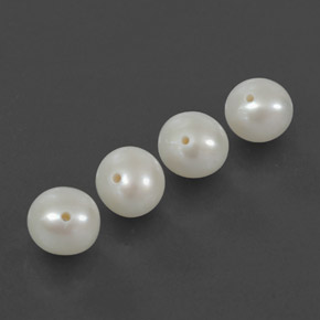 Achetez naturel ct blanc perle gems, sphère / boule, en provenance chine chez gemselect. en stock, livraison internationale!