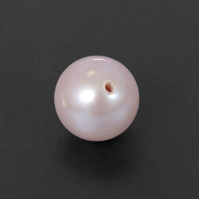 perle Argent Rose naturelle Sphère / Boule, 2.61 ct, Opaque