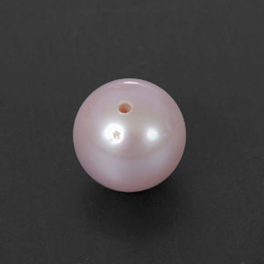 perle Argent Rose naturelle Sphère / Boule, 2.64 ct, Opaque