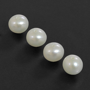 Achetez naturel ct Argent Blanc perle gems, Sphère / Boule, En provenance Chine chez GemSelect. En stock, livraison internationale!