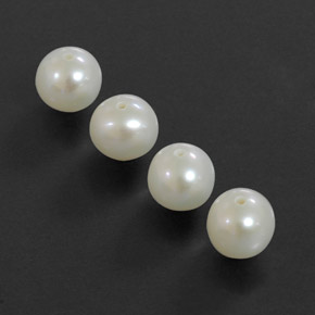 Achetez naturel ct blanc perle gems, sphère / boule, en provenance chine chez gemselect. en stock, livraison internationale!