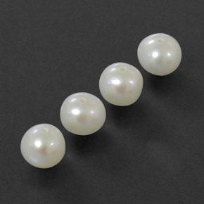 Achetez naturel ct Argent Blanc perle gems, Sphère / Boule, En provenance Chine chez GemSelect. En stock, livraison internationale!