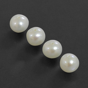 Achetez naturel ct Argent Blanc perle gems, Sphère / Boule, En provenance Chine chez GemSelect. En stock, livraison internationale!
