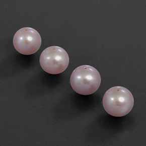 Achetez naturel 13.01ct Argent Rose perle gems, Sphère / Boule, En provenance Chine chez GemSelect. En stock, livraison internationale!