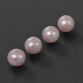 Achetez naturel 13.73ct Argent Rose perle gems, Sphère / Boule, En provenance Chine chez GemSelect. En stock, livraison internationale!