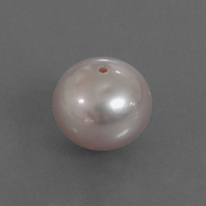 perle Argent Rose naturelle Sphère / Boule, 3.02 ct, Opaque