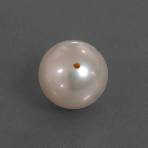 Perle rose naturelle sphère / boule, 2,89 ct, opaque