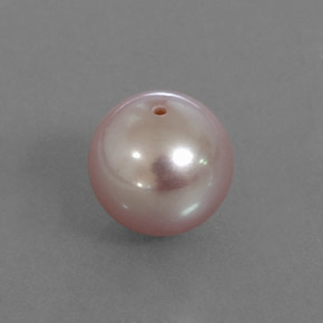 perle Argent Rosâtre naturelle Sphère / Boule, 3.29 ct, Opaque