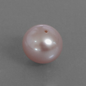 perle Argent Rose naturelle Sphère / Boule, 3.53 ct, Opaque
