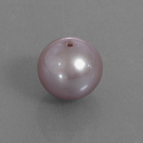 Perle bleue naturelle sphère / boule, 3,24 ct, opaque