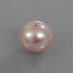 perle Rose moyen naturelle Sphère / Boule, 3.45 ct, Opaque