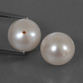 Achetez naturel ct blanc perle gems, sphère / boule, en provenance chine chez gemselect. en stock, livraison internationale!