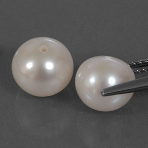 Achetez naturel ct blanc perle gems, sphère / boule, en provenance chine chez gemselect. en stock, livraison internationale!