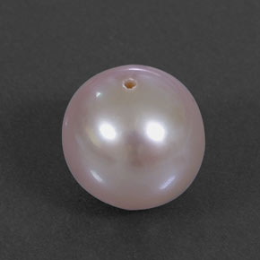Perle bleue naturelle sphère / boule, 3,57 ct, opaque