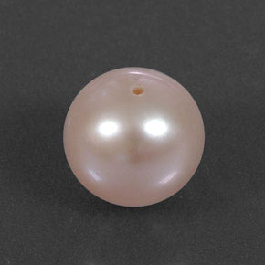 perle Rose crémeux naturelle Sphère / Boule, 3.16 ct, Opaque