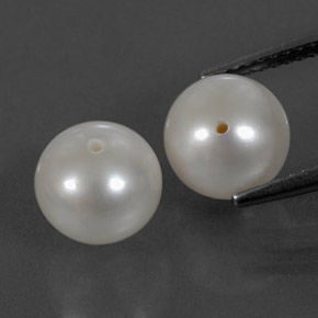 Achetez naturel ct blanc perle gems, sphère / boule, en provenance chine chez gemselect. en stock, livraison internationale!