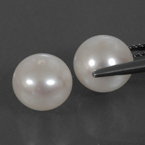 Achetez naturel ct blanc perle gems, sphère / boule, en provenance chine chez gemselect. en stock, livraison internationale!