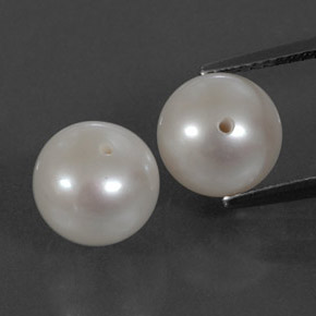 Achetez naturel ct blanc perle gems, sphère / boule, en provenance chine chez gemselect. en stock, livraison internationale!