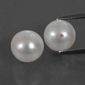 Achetez naturel ct blanc perle gems, sphère / boule, en provenance chine chez gemselect. en stock, livraison internationale!