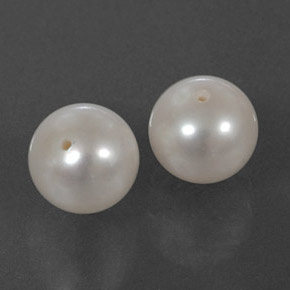 Achetez naturel ct Argent Blanc perle gems, Sphère / Boule, En provenance Chine chez GemSelect. En stock, livraison internationale!