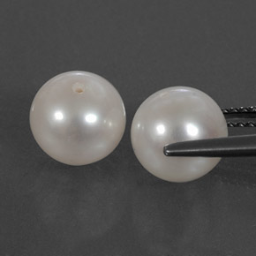 Achetez naturel ct Argent Blanc perle gems, Sphère / Boule, En provenance Chine chez GemSelect. En stock, livraison internationale!