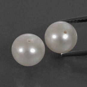 Achetez naturel ct blanc perle gems, sphère / boule, en provenance chine chez gemselect. en stock, livraison internationale!