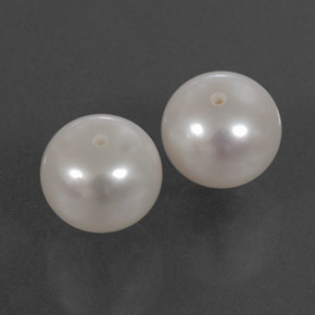 Achetez naturel ct Argent Blanc perle gems, Sphère / Boule, En provenance Chine chez GemSelect. En stock, livraison internationale!