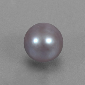 perle Lavande naturelle Sphère / Boule, 2.51 ct, Opaque
