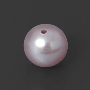 Perle bleue naturelle sphère / boule, 2,29 ct, opaque