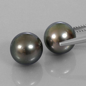 Achetez naturel ct argenté perle gems, sphère / boule, en provenance mer du sud chez gemselect. en stock, livraison internationale!