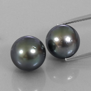 Achetez naturel 17,28ct gris perle gems, sphère / boule, en provenance mer du sud chez gemselect. en stock, livraison internationale!