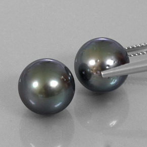 Achetez naturel 17,28ct gris perle gems, sphère / boule, en provenance mer du sud chez gemselect. en stock, livraison internationale!