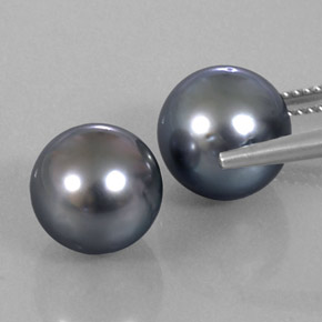 Achetez naturel ct argenté perle gems, sphère / boule, en provenance mer du sud chez gemselect. en stock, livraison internationale!