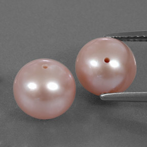 Achetez naturel ct Argent Rose perle gems, Sphère / Boule, En provenance Chine chez GemSelect. En stock, livraison internationale!