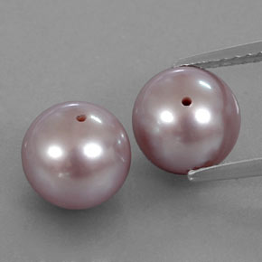 Achetez naturel 6.40ct Argent Rose perle gems, Sphère / Boule, En provenance Chine chez GemSelect. En stock, livraison internationale!