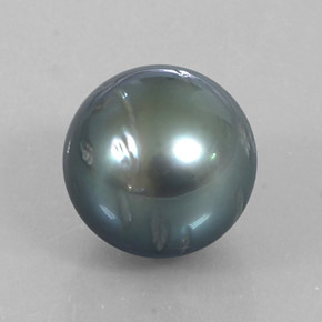 perle Argent naturelle Sphère / Boule, 12.54 ct, Opaque