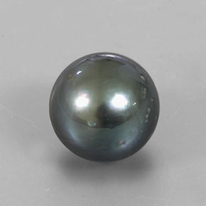 perle Argent naturelle Sphère / Boule, 12.93 ct, Opaque
