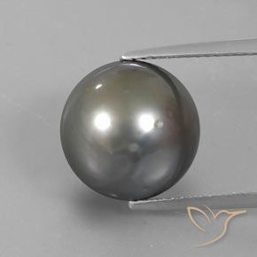 13.34ct Naturel Argent perle, Sphère / Boule, Opaque, Photo A