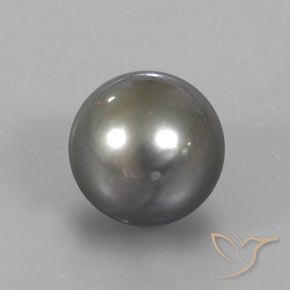 perle Argent naturelle Sphère / Boule, 13.34 ct, Opaque