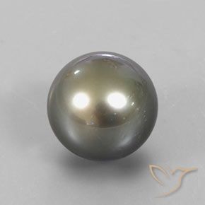 perle Gris moyen-foncé naturelle Sphère / Boule, 13.25 ct, Opaque
