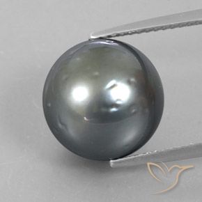13.62ct Naturel Argent perle, Sphère / Boule, Opaque, Photo A