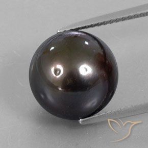 13.30ct Naturel Brun perle, Sphère / Boule, Opaque, Photo A