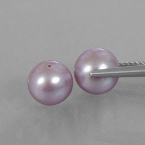 Achetez naturel 6.11ct Rose grisâtre perle gems, Sphère / Boule, En provenance Chine chez GemSelect. En stock, livraison internationale!