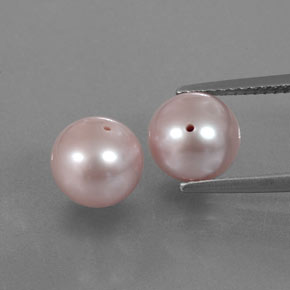 Achetez naturel ct Argent Rose perle gems, Sphère / Boule, En provenance Chine chez GemSelect. En stock, livraison internationale!