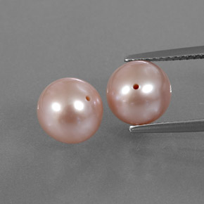Achetez naturel 7,10ct rose perle gems, sphère / boule, en provenance chine chez gemselect. en stock, livraison internationale!